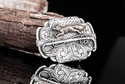 Comstock Heritage Pendleton Fox Whip Trophy Buckle Belts And Buckles - Trophy