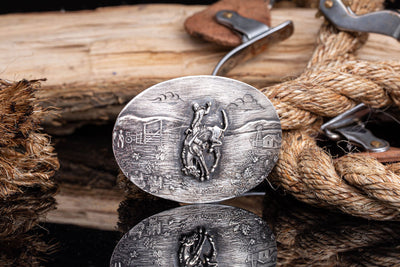 Comstock Heritage Saddle Bronc Ranchwear Belts And Buckles - Trophy