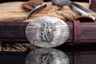 Comstock Heritage Saddle Bronc Ranchwear Belts And Buckles - Trophy