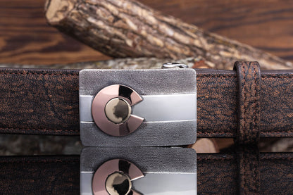 Comstock Heritage The Mason Centennial Buckle Belts And Buckles - Trophy