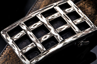 Comstock Heritage Tyson Log Cabin SS Belts And Buckles - Trophy