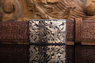 Comstock Heritage Tyson Swirl 14K Belts And Buckles - Trophy