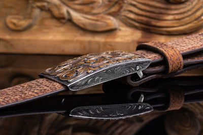 Comstock Heritage Tyson Swirl 14K Belts And Buckles - Trophy