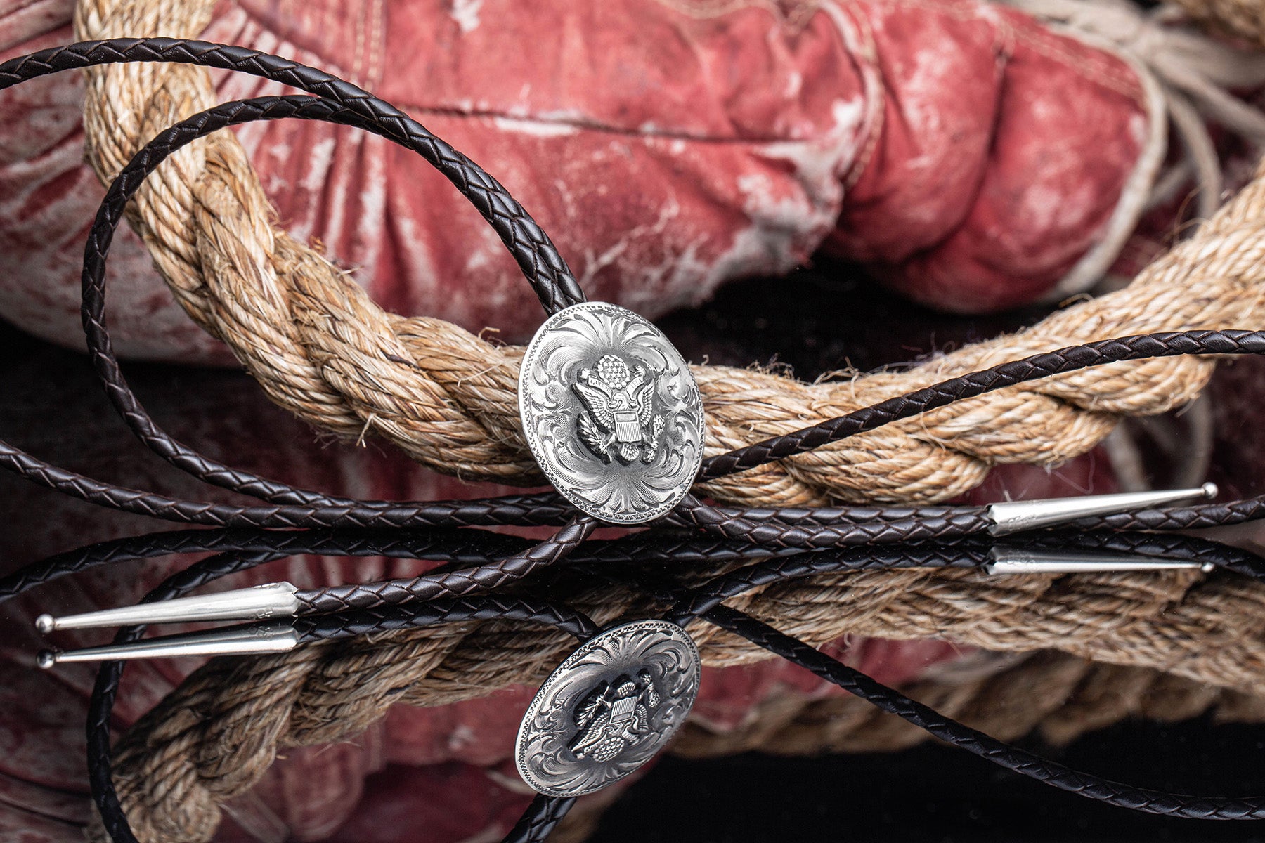 Comstock Heritage USA Presidential Seal Bolo Tie Mens - Accessories - Bolo Tie