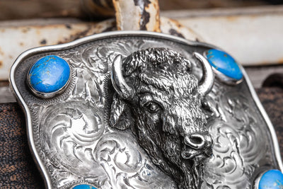 Comstock Heritage Yellowstone Buffalo Trophy Buckle Belts And Buckles - Trophy