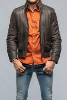 Bonetti Leather Jacket | Samples - Mens - Outerwear - Leather | Gimo's