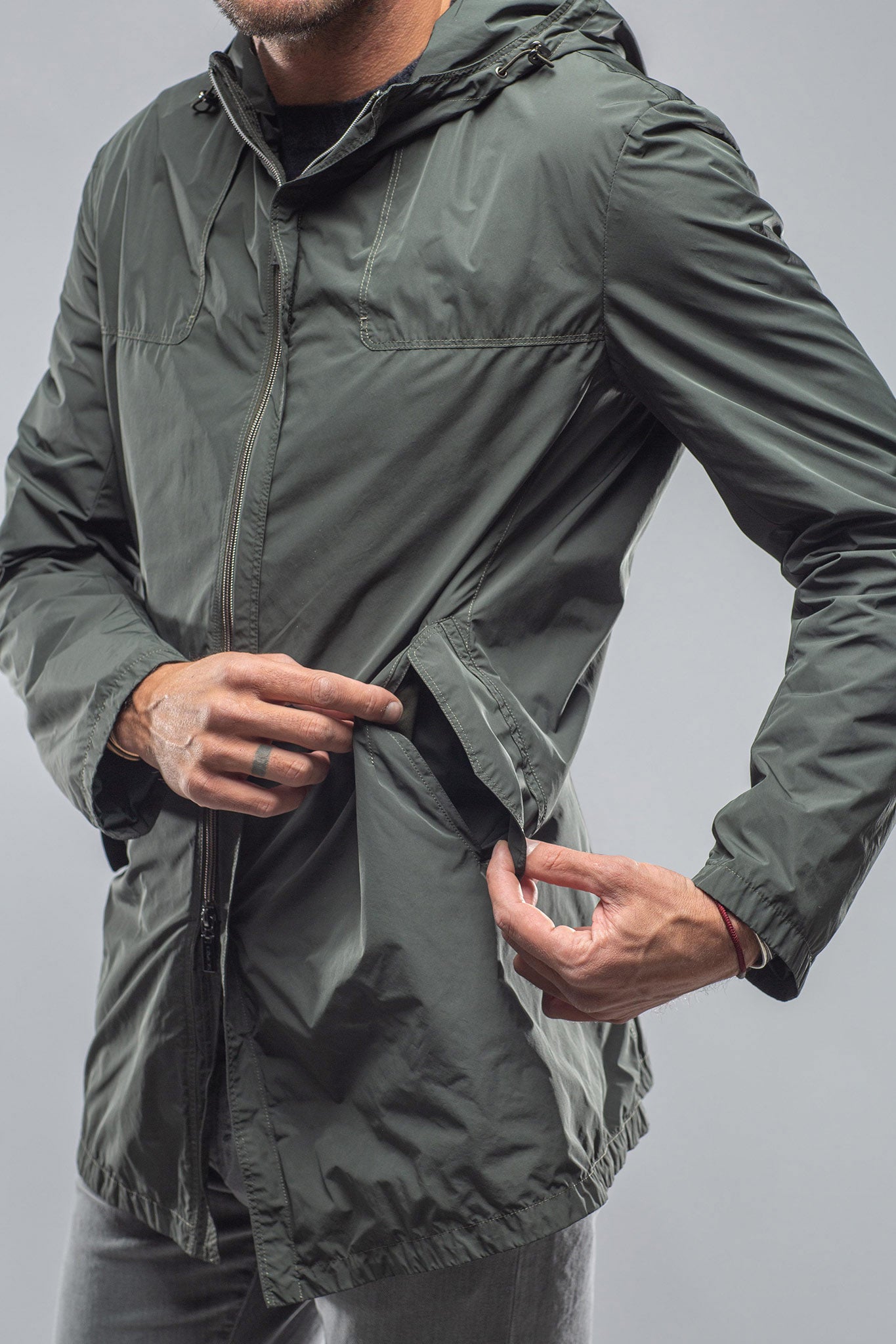 Leon Hooded Performance Coat | Warehouse - Mens - Outerwear - Cloth | Gimo's