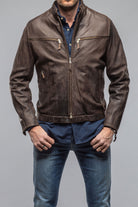 Alderson Leathe Moto | Samples - Mens - Outerwear - Leather | Gimo's