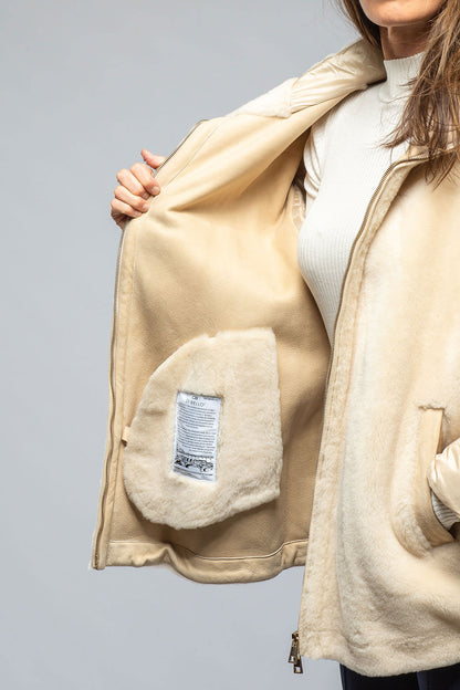 Victoria Shearling Parka | Samples - Ladies - Outerwear - Cloth | DiBello