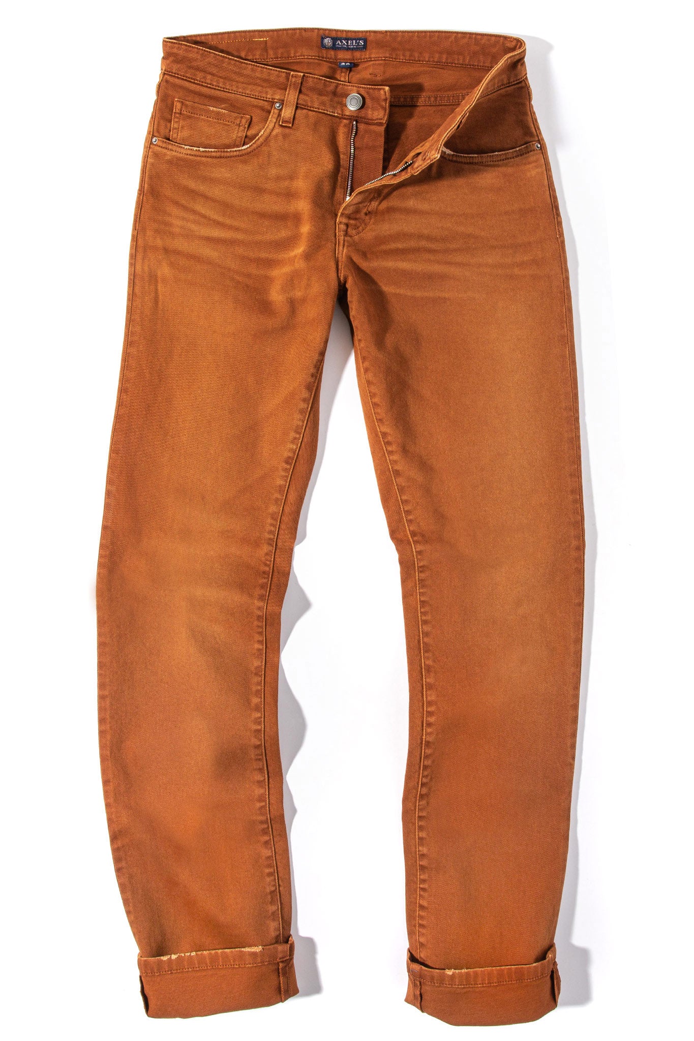 Silverton Colored Denim In Ruggine | Mens - Pants - 5 Pocket | Axels Premium Denim