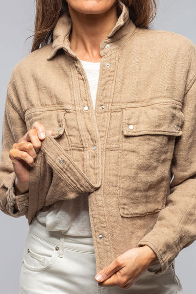 Dune | Arroya Washed Linen Jacket In Desert | Ladies - Outerwear - Lightweight 