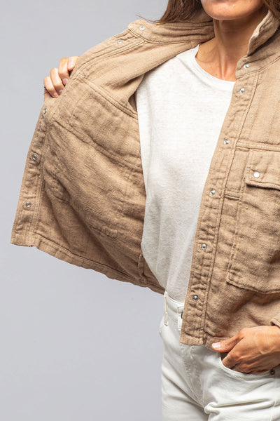 Dune | Arroya Washed Linen Jacket In Desert | Ladies - Outerwear - Lightweight 