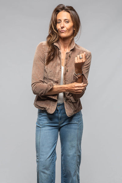 Dune | Butte Corduroy Jacket In Dusty Rose | Ladies - Outerwear - Lightweight 