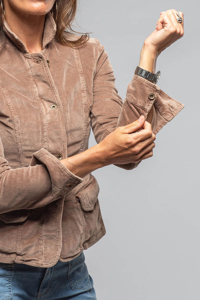 Dune | Butte Corduroy Jacket In Dusty Rose | Ladies - Outerwear - Lightweight 