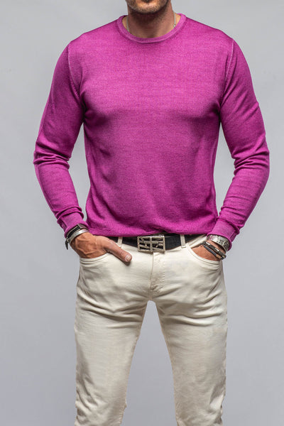 Dune Crosby Merino Sweater In Orchidea Mens - Sweaters