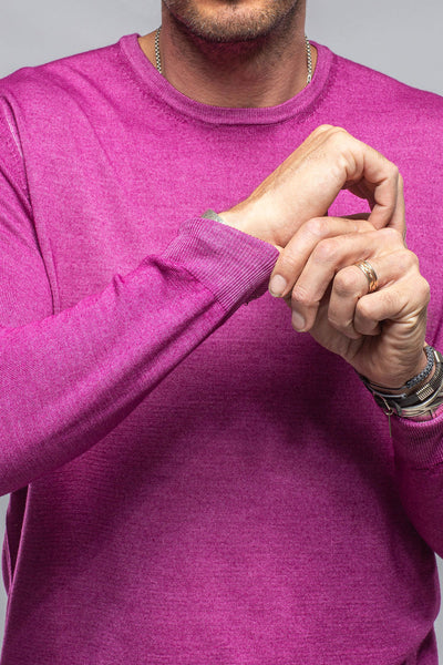 Dune Crosby Merino Sweater In Orchidea Mens - Sweaters