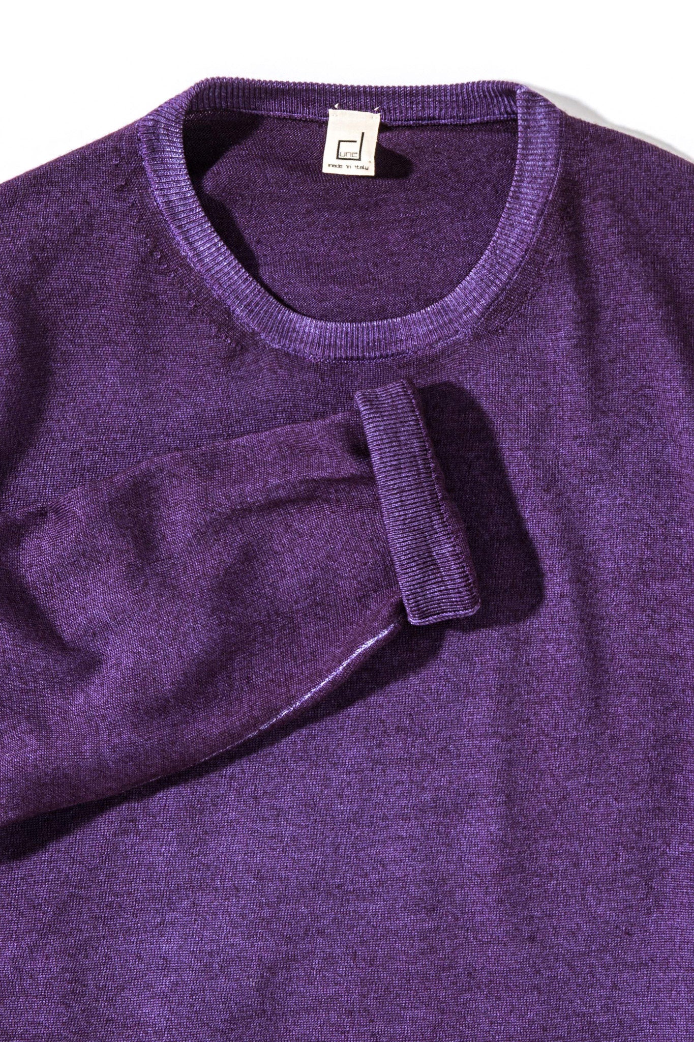 Dune Crosby Merino Sweater In Viola Mens - Sweaters