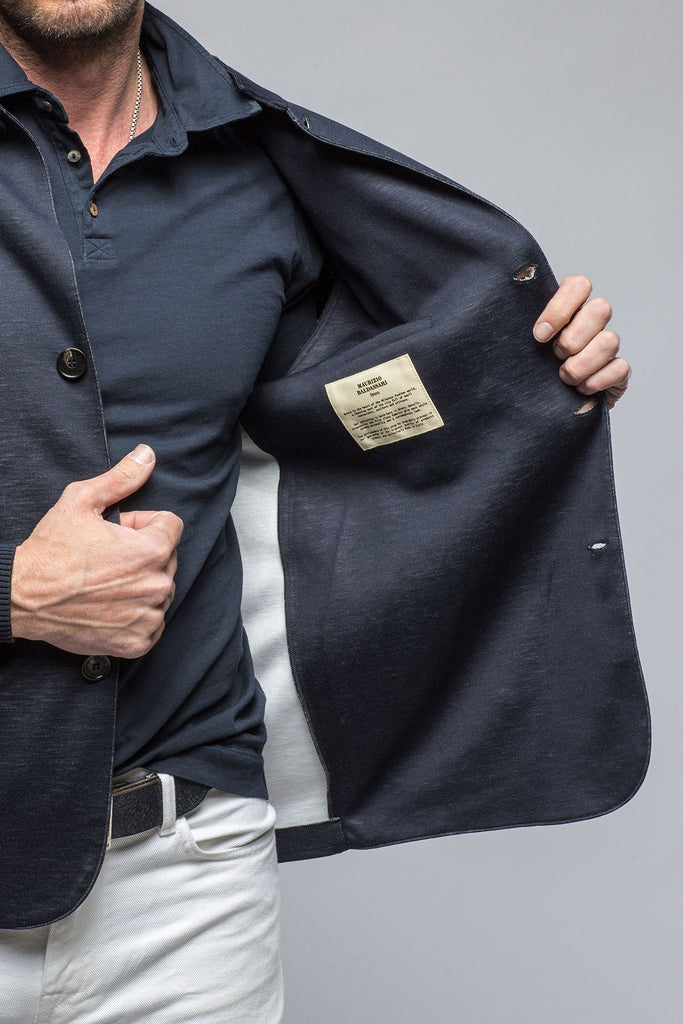 Bruno Silk/Cotton Sweater Jacket | Mens - Sweaters