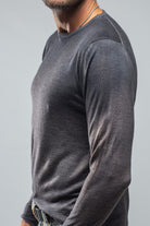 Georgio Cashmere Sweater in Blue Brown | Mens - Sweaters | Dune