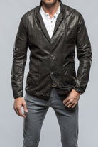 Brinx Nappa Blazer | Samples - Mens - Outerwear - Leather | DiBello
