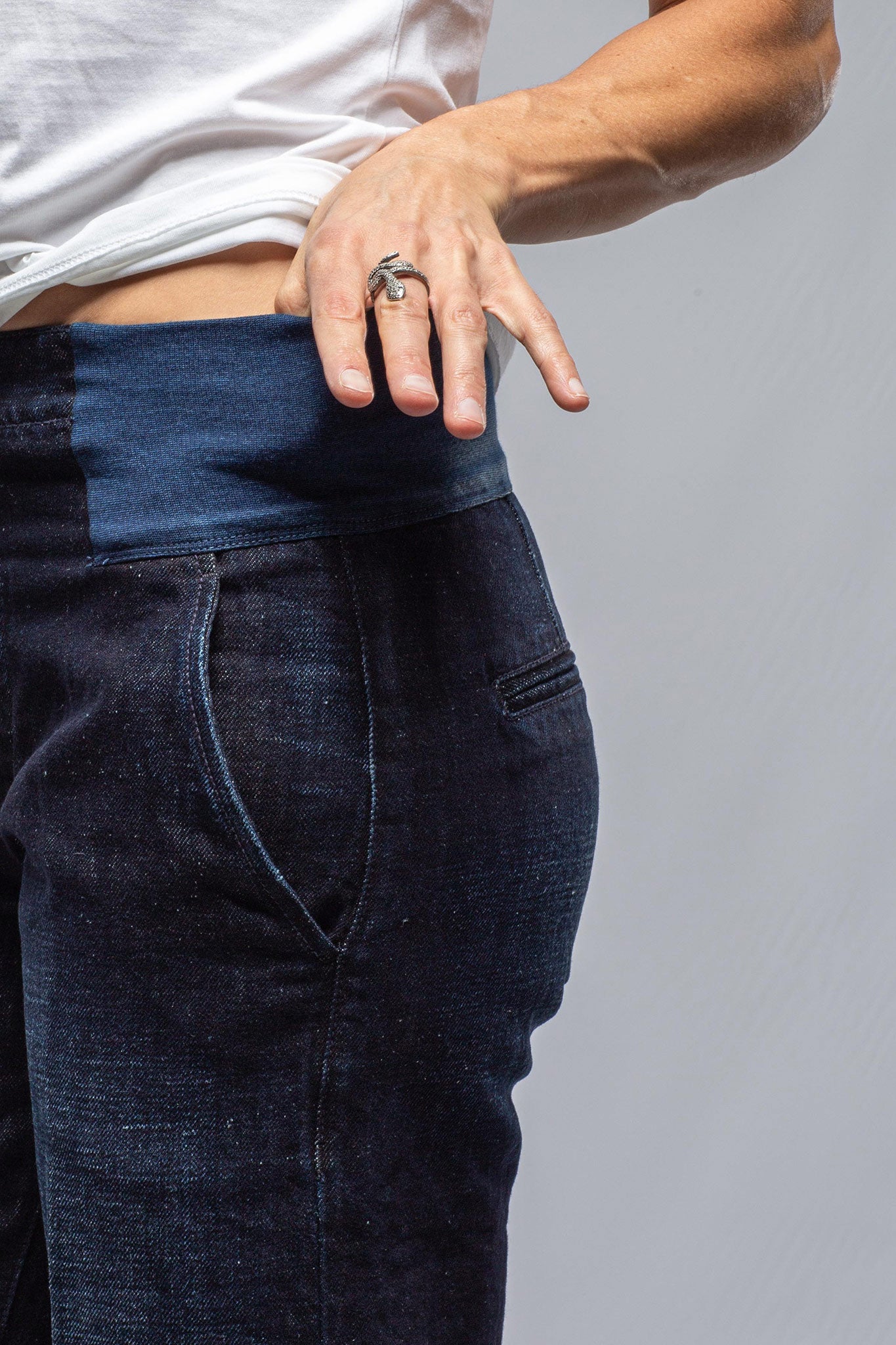 Mira Raw Denim Wide Leg Jean | Ladies - Pants - Jeans | European Culture