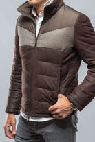 Maladeta Retro Suede Jacket in Brown | Mens - Outerwear - Leather | DiBello