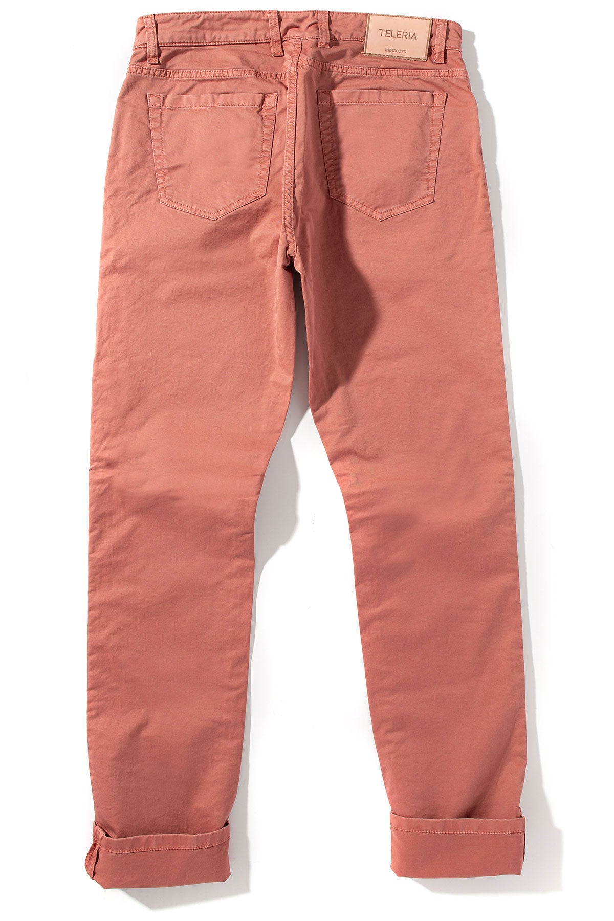 Summit 5-Pocket Cotton Twill In Lampone | Mens - Pants - 5 Pocket | Teleria Zed