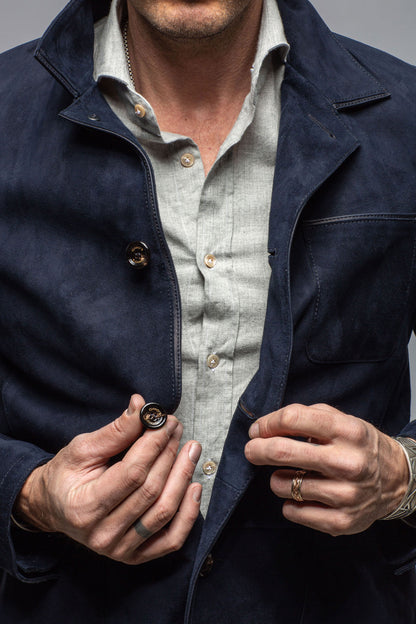 Marley Hybrid Sport Coat In Navy