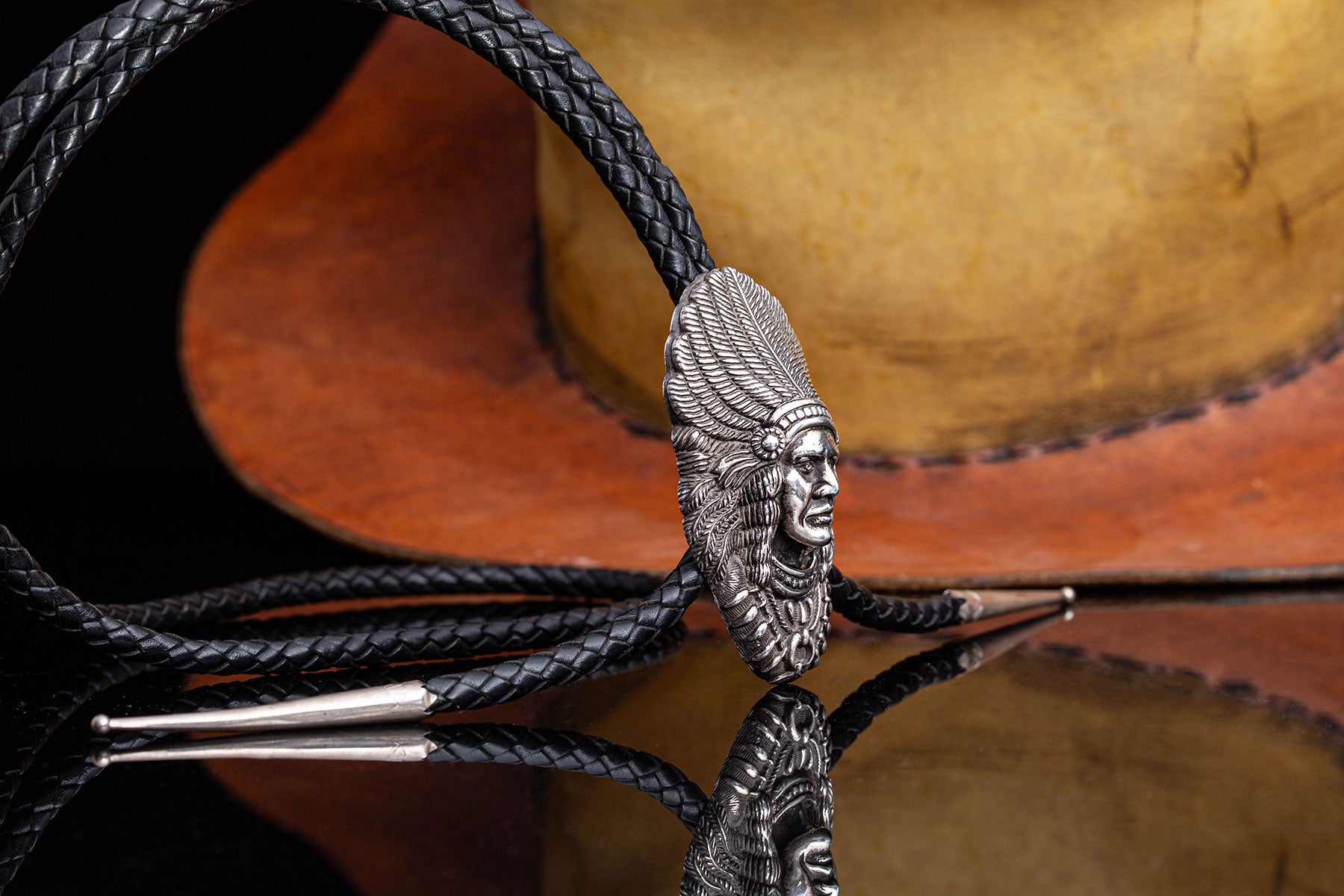 Ute Chieftan Bolo Tie | Mens - Accessories - Bolo Tie | Comstock Heritage
