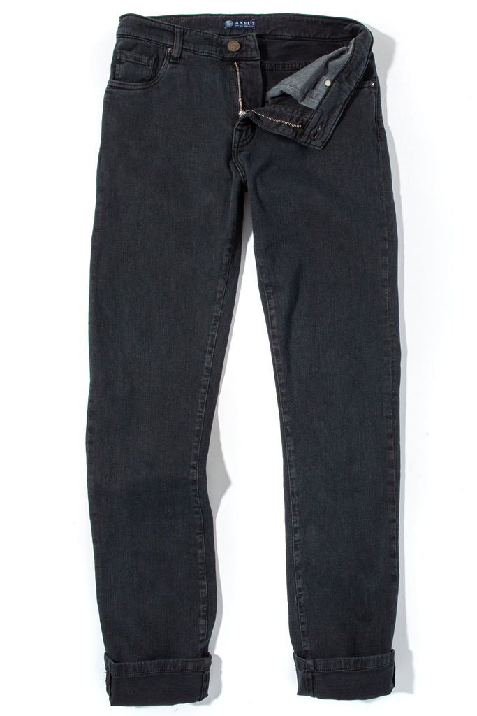 Taos Slim Vintage Denim in Anthracite | Mens - Pants - 5 Pocket