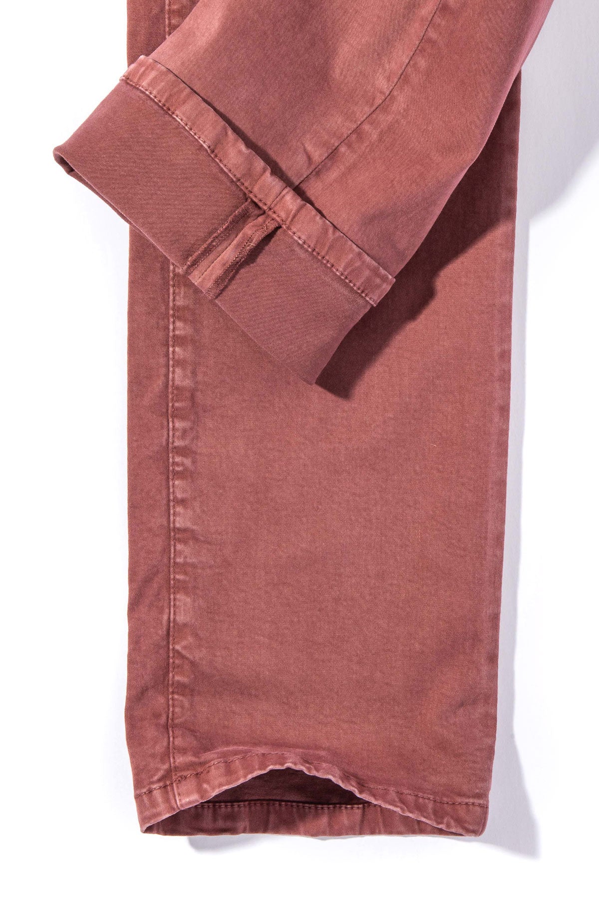 Ryland Rugged Soft Touch Cotton Jeans in Arancio | Mens - Pants - 5 Pocket | Teleria Zed