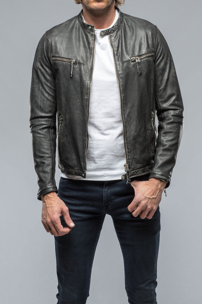 Wellesley Moto Jacket | Mens - Outerwear - Leather