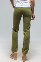 Jonesy Straight Cropped Jean In Avocado | Ladies - Pants - Jeans | Axels Premium Denim