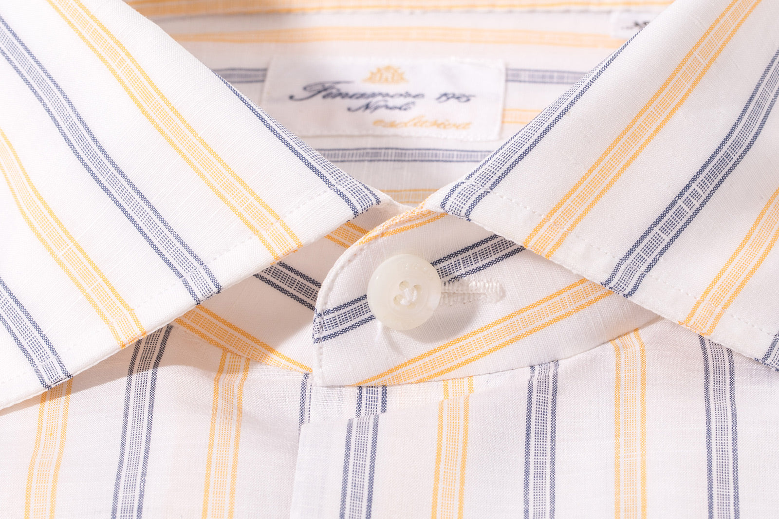 Finamore Napoli Ausa Esclusiva Handmade Dress Shirt Mens - Shirts - Outpost