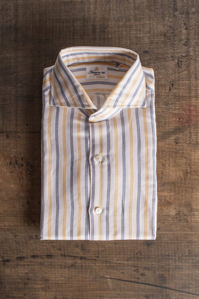 Finamore Napoli Ausa Esclusiva Handmade Dress Shirt Mens - Shirts - Outpost