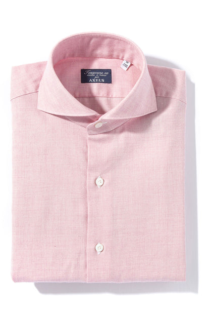 Finamore Napoli Hemme Cotton Shirt in Pink Mens - Shirts - Dress