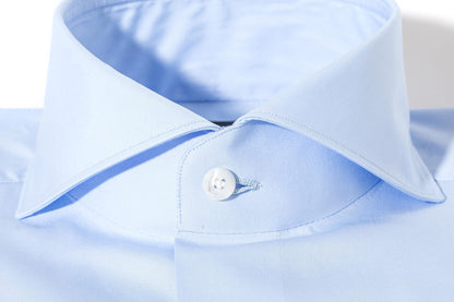 Finamore Napoli Milan Dress Shirt in Light Blue Mens - Shirts - Dress