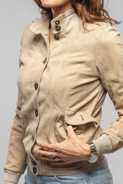 Gallotti Roxy Suede Jacket Samples - Ladies - Outerwear - Leather