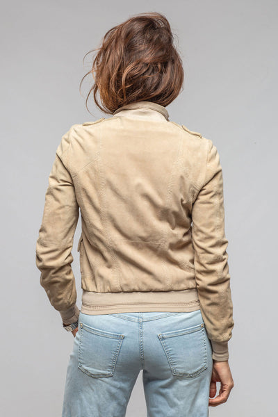Gallotti Roxy Suede Jacket Samples - Ladies - Outerwear - Leather