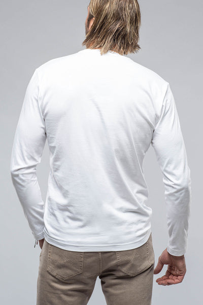 Georg Roth Brea LS Crew in White Mens - Shirts - T-Shirts
