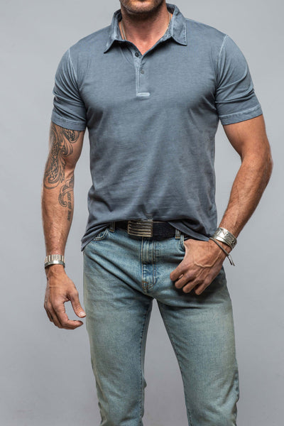 Georg Roth Cruz Cotton Polo in Capri Mens - Shirts - Polos