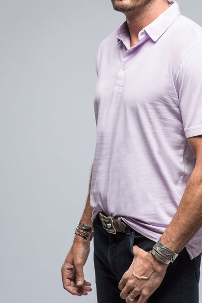 Georg Roth Cruz Cotton Polo in Lilac Mens - Shirts - Polos