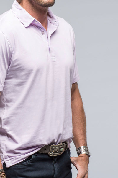 Georg Roth Cruz Cotton Polo in Lilac Mens - Shirts - Polos