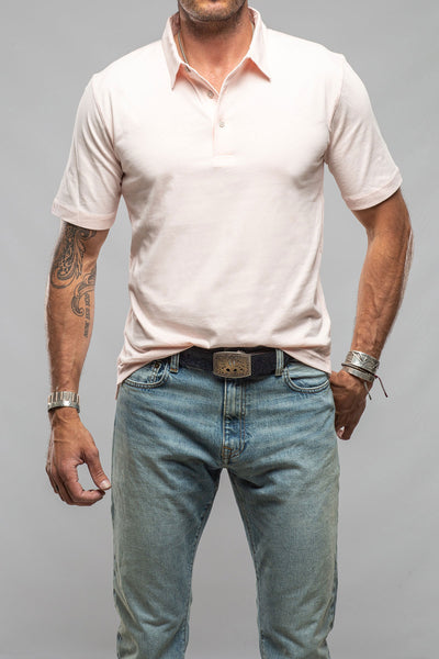 Georg Roth Cruz Cotton Polo in Pink Mens - Shirts - Polos