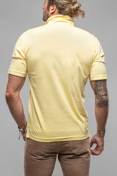 Georg Roth Cruz Cotton Polo in Yellow Mens - Shirts - Polos