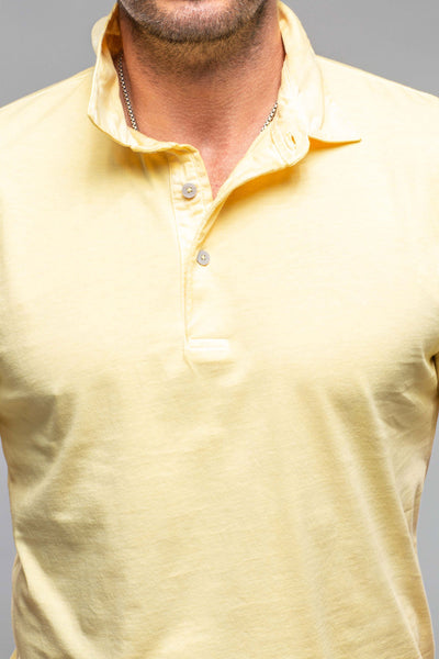 Georg Roth Cruz Cotton Polo in Yellow Mens - Shirts - Polos
