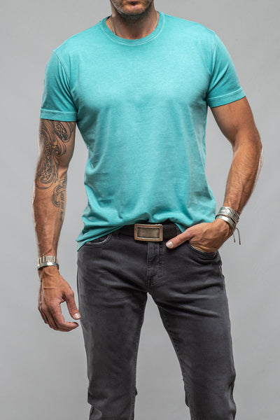 Georg Roth Pismo Cotton T In Mint Mens - Shirts - T-Shirts