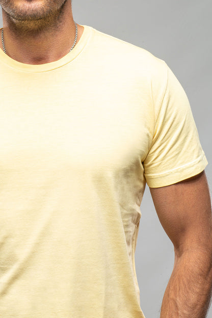 Georg Roth Pismo Cotton T In Yellow Mens - Shirts - T-Shirts