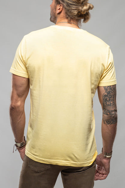 Georg Roth Pismo Cotton T In Yellow Mens - Shirts - T-Shirts