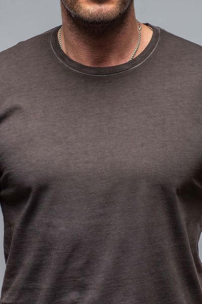 Pismo Cotton Tee In Basalt | Mens - Shirts - T-Shirts | Georg Roth